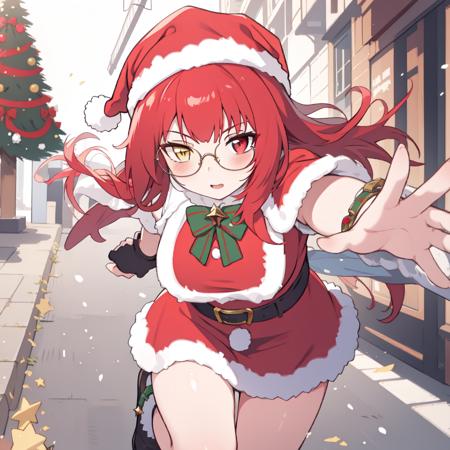 60006-2977704379-masterpiece, best quality, 1girl,(heterochromia, red eyes,yellow eyes), glasses,red hair,santa,running,.png